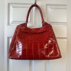 Mauro Goberna embossed bag